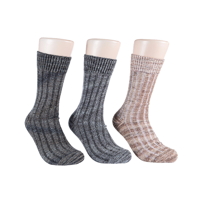 Space Dye Wook strumpor för män