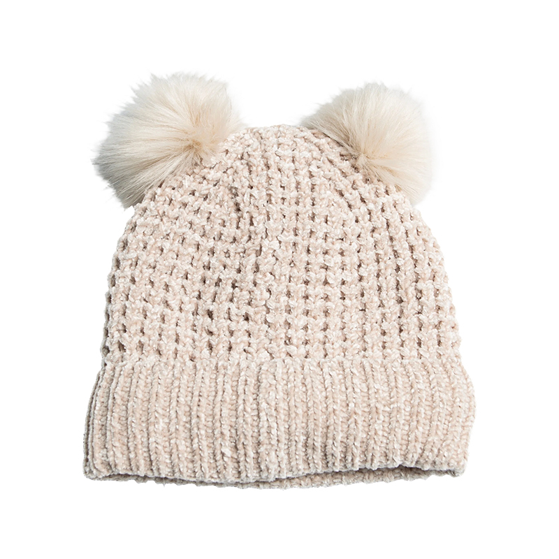 Barn våfflor Chenille Cuff Hat