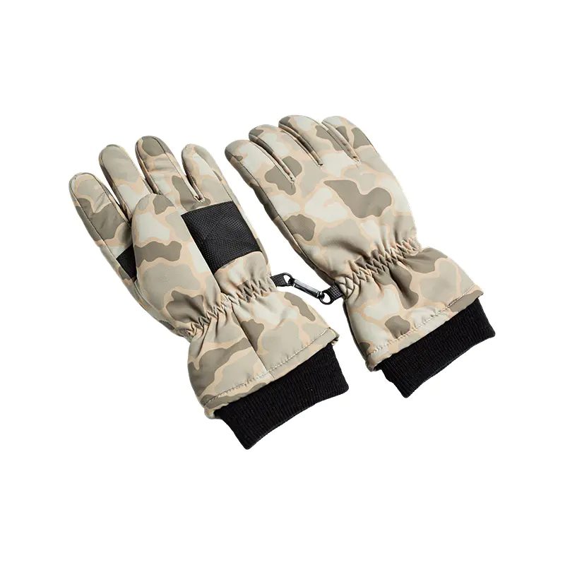 Camo skidhandskar för barn
